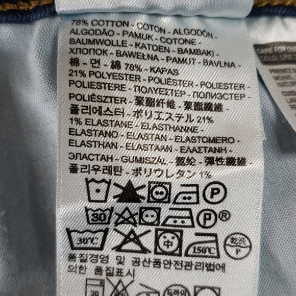 Levis Mid Rise Skinny Jeans - Picture 6 of 7